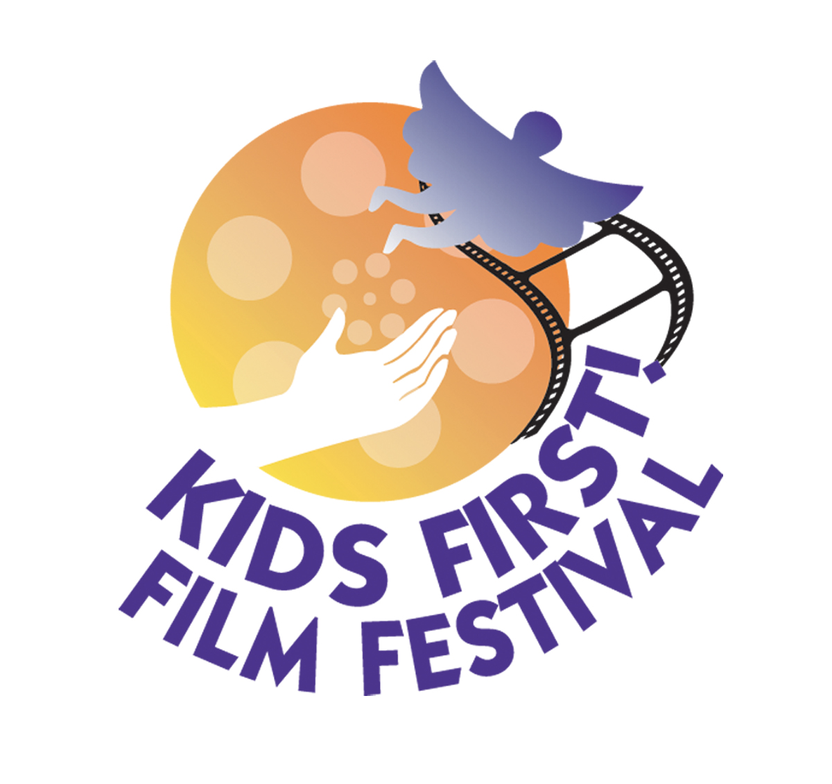 Logo for Kids First! Film Festival